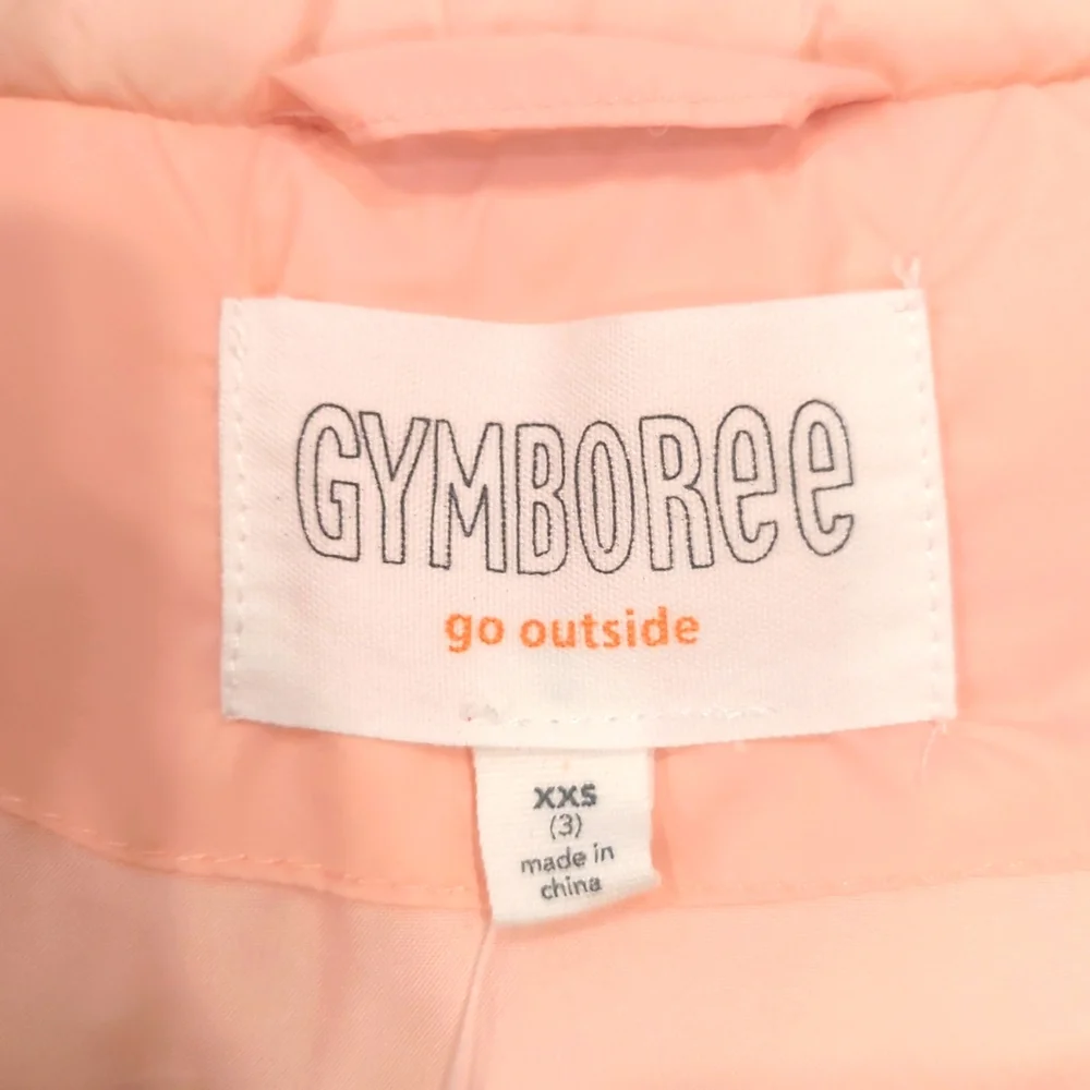 GYMBOREE | Girl's Tri-Color Puffer Vest